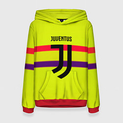 Толстовка-худи женская Juventus sport line, цвет: 3D-красный