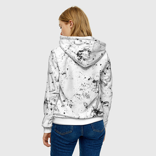 Женская толстовка JAC dirty ice / 3D-Белый – фото 4