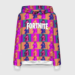 Женская толстовка Fortnite logo pattern game