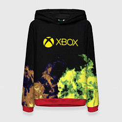 Женская толстовка Xbox game flame