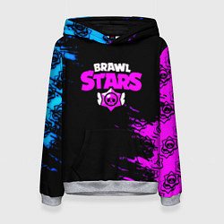 Женская толстовка Brawl stars neon colors