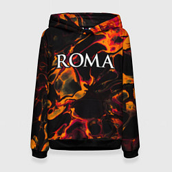 Женская толстовка Roma red lava