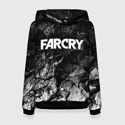 Толстовка-худи женская Far Cry black graphite, цвет: 3D-черный