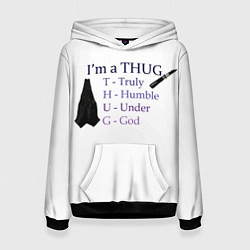 Женская толстовка Im a thug