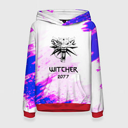 Женская толстовка The Witcher colors neon