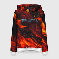 Женская толстовка God of war fire steel