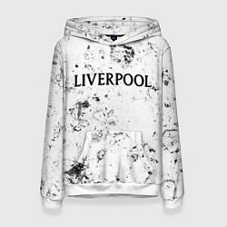 Женская толстовка Liverpool dirty ice