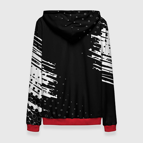 Женская толстовка Watch dogs краски / 3D-Красный – фото 2