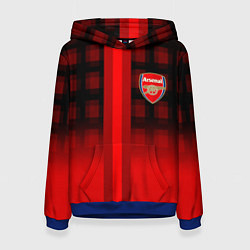 Женская толстовка Arsenal fc sport geometry steel