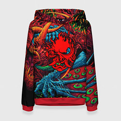 Женская толстовка Samurai logo cyberpunk