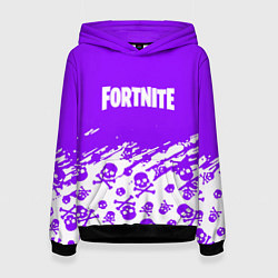 Женская толстовка Fortnite skull pattern