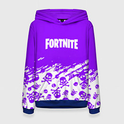 Женская толстовка Fortnite skull pattern