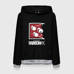 Женская толстовка Rainbow six game ubisoft