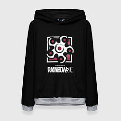 Женская толстовка Радуга 6 шутер гейм