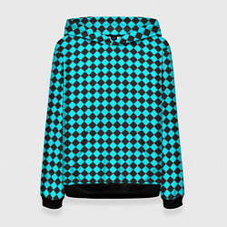 Женская толстовка Паттерн клеточка