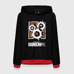 Женская толстовка Том Кленси радуга онлайн гейм