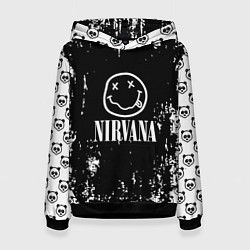 Толстовка-худи женская Nirvana teddy, цвет: 3D-черный