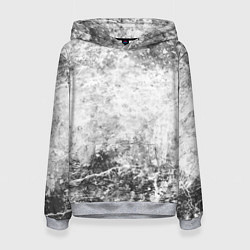 Женская толстовка Абстракция - серый ветер