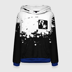 Женская толстовка Рокстар краски