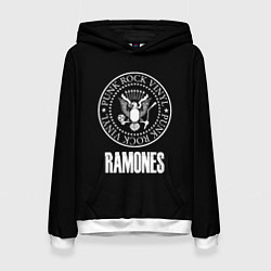 Женская толстовка Ramones rock logo