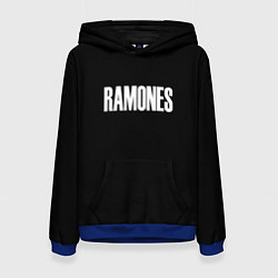 Женская толстовка Ramones white logo