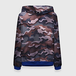 Женская толстовка Камуфляж-грязь