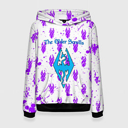 Женская толстовка The Elder scrolls pattern game