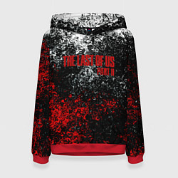 Женская толстовка The Last of Us брызги красок