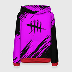 Женская толстовка Dead by daylight краски абстракция