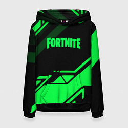 Женская толстовка Fortnite geometry green