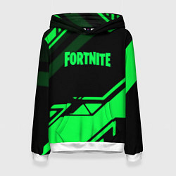 Женская толстовка Fortnite geometry green