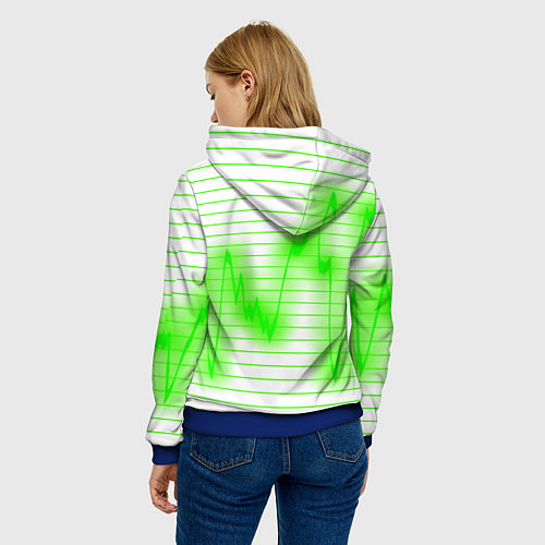 Женская толстовка Xbox game console / 3D-Синий – фото 4