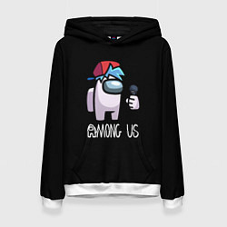 Женская толстовка Among us with microphone