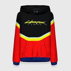 Женская толстовка Cyberpunk 2077 geometry