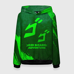 Женская толстовка JoJo Bizarre Adventure - green gradient