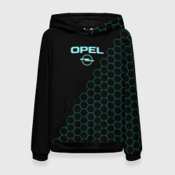 Женская толстовка Opel чёрный мозаика