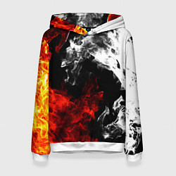 Женская толстовка Битва дыма и огня