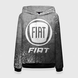 Женская толстовка Fiat - grey gradient