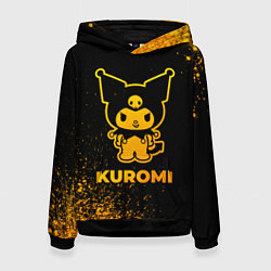 Женская толстовка Kuromi - gold gradient