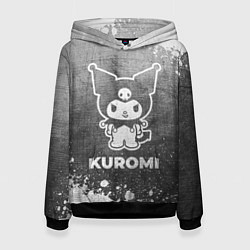 Женская толстовка Kuromi - grey gradient