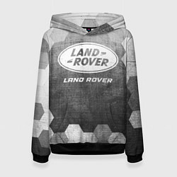 Женская толстовка Land Rover - grey gradient