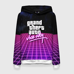 Женская толстовка GTA retro wave