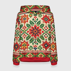 Женская толстовка Славянский узор и орнамент