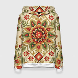 Женская толстовка Стиль советского ковра узоры и орнамент