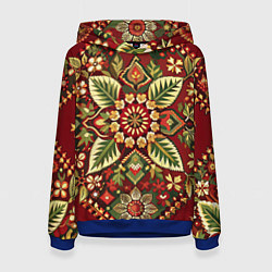 Женская толстовка Стиль советского ковра узоры и орнамент