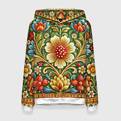 Женская толстовка Стиль советского ковра узоры и орнамент