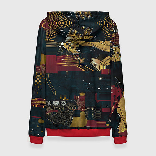 Женская толстовка Half life empress skin / 3D-Красный – фото 2