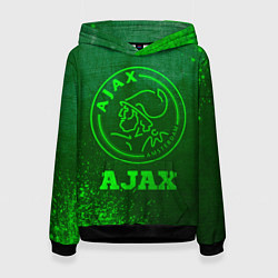 Женская толстовка Ajax - green gradient