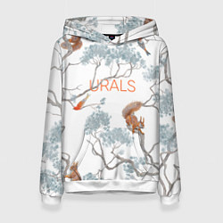 Женская толстовка Уральский паттерн