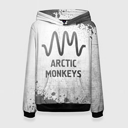 Женская толстовка Arctic Monkeys - white gradient